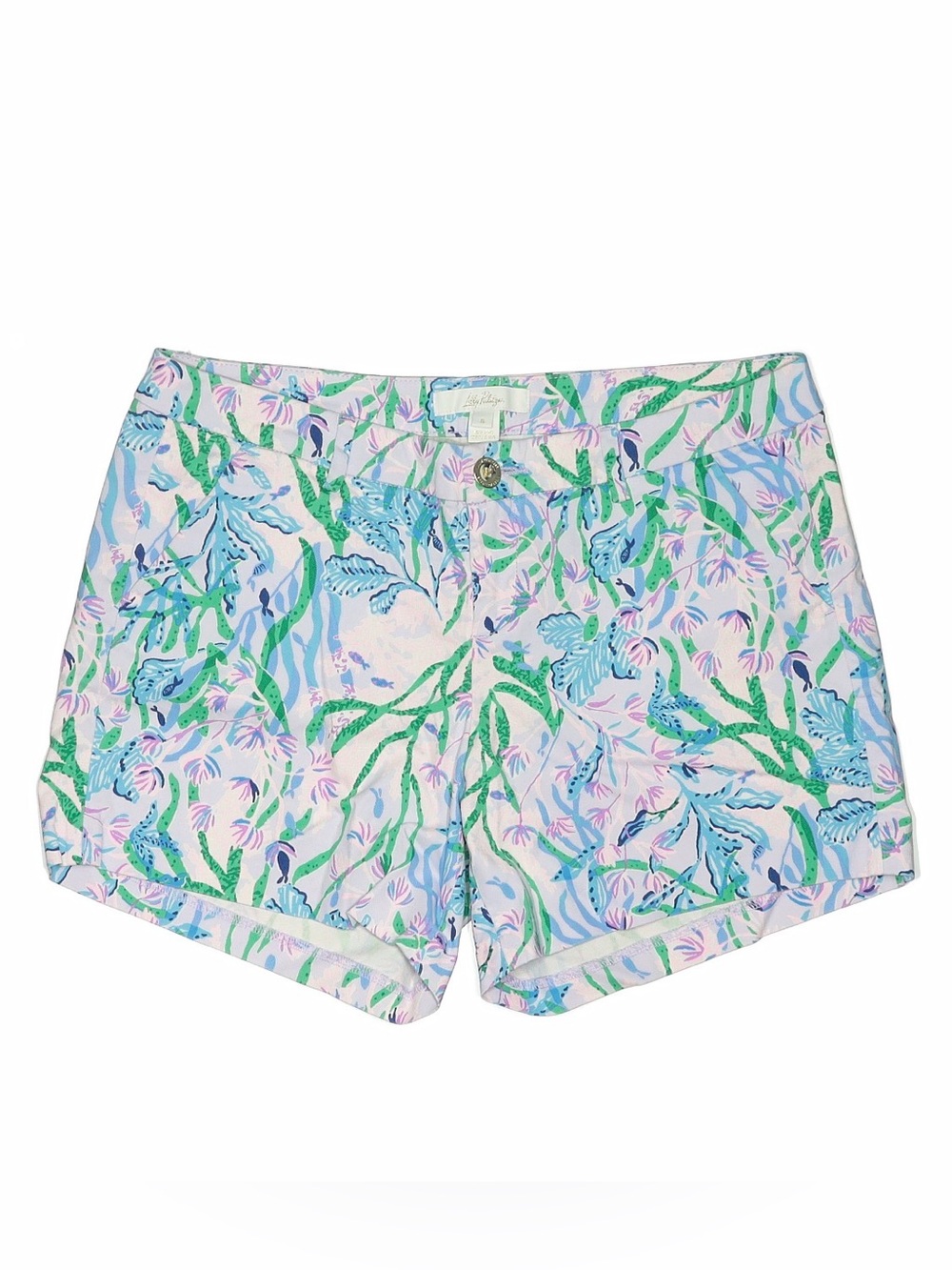 Lilly Pulitzer Printed Casual Shorts - Pastel Floral